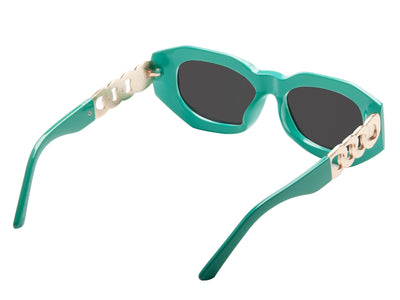 Aubriana Geometric Sunglasses