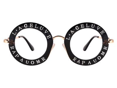 Saga Round Glasses