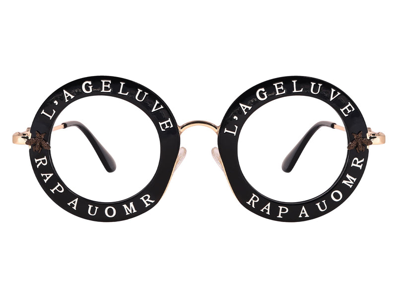 Saga Round Glasses