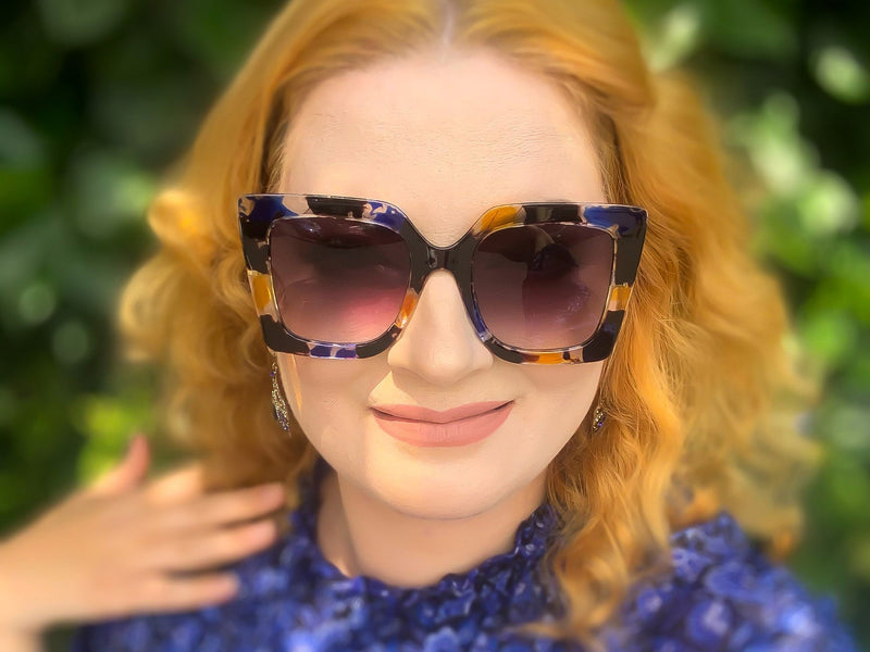 Petal Rectangle Sunglasses