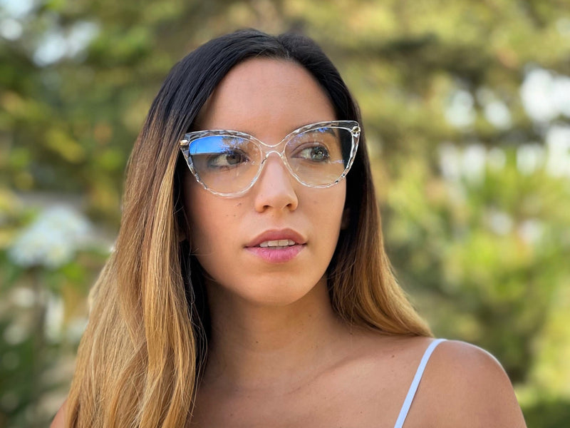 Prism Cat Eye Glasses