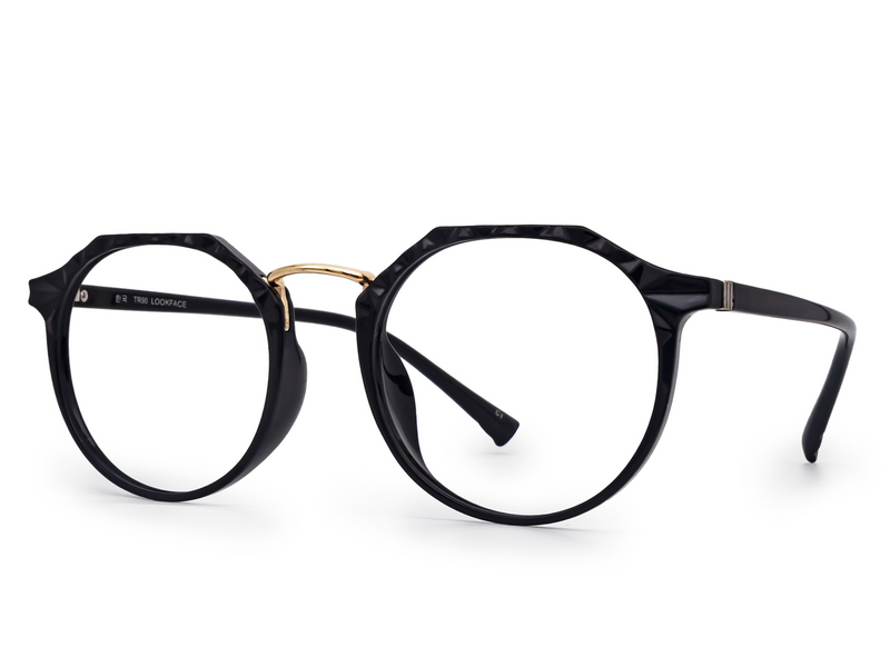 Vortex Geometric Glasses