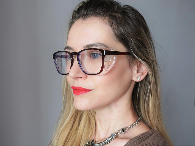 Carly Precription Safety Oval Glasses