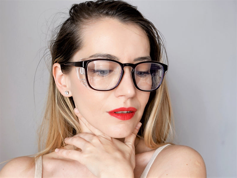 Carly Precription Safety Oval Glasses