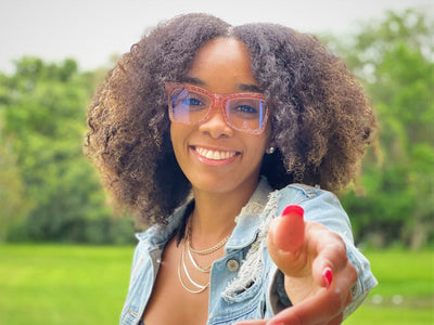 Star Cat Eye Glasses